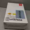 Inflatable Toddler Travel Bed, Portable Kids Air Mattress with Soft Bed Sheet, Toddler Air Mattress with Surround Safety Bumpers, Ideal for Home Use or Travel, Includes Pump and Carry Bag (Gray-white)