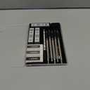 6PCS Metal Mechanical Pencil Set with 0.5 mm Fine Point, 360 Leads, 12 Erasers, Art Mechanical Pencils Pack with Storage Case for School Writing, Sketching, Drawing & Professional Drafting