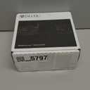 Delta Modern 14 Series Shower Faucet Set, Matte Black Shower Head and Handle Set, Valve Trim Kit, Matte Black T14267-BL-PP (Valve Not Included)