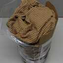 Turquoize 2 Piece Chair Covers Armchair Covers for Living Room Stretch Armchair Slipcovers Soft Chair Cover with Arms Feature Thick Jacquard Fabric, Machine Washable (Chair, Macchiato)