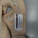 HACI Balconette Bra Scoop Neck Low Cut Sexy Everyday Push Up Demi Half Cup (Beige, 32 DD)