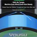 YOUSU 3D Printer Filament Silk PLA Filament Rainbow Color,1.75mm Tri Color Filament 6 * 1kg Pack.