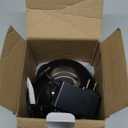 Ultrasonic Retainer Cleaner - UV Dental Cleaning Pod Night Guard Cleaner for Dentures, Aligner, Braces, Toothbrush Heads, Jewelry (Black)