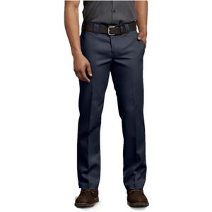 Dickies Mens 873 Slim Fit Work Pants (33W x 30L, Black)
