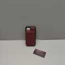 Vinich for iPhone 16e Wallet Case with Card Holder, RFID Blocking Credit Slots Kickstand Shockproof Phone Cover for Women Men, Burgundy