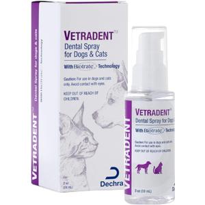VETRADENT Dental Spray for Dogs and Cats, 2 oz