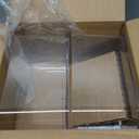 STORi Bliss 10" x 6" Open Clear Pantry Organizer Bin, Set of 2, Plastic Containers with Handle for Kitchen, Fridge, Cabinet, Closet, Bathrom, Undersink Storage Made in USA