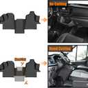 AUXKO All Weather Floor Mats for Ford Transit 2022-2026