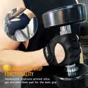 ATERCEL Weight Lifting Gloves Full Palm Protection, Workout Gloves for Gym, Cycling, Exercise, Breathable, Super Lightweight for Mens and Women (Black, Small)