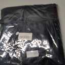 Newrara Adult Shiny Graduation Cap and Gown Tassel Set for High School & Bachelor (45 Plus, Black)