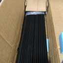 FOREHOGAR Metal Fence Post Black Splicing 6 feet, Pack of 8, T Posts for Fences Wire Mesh, No Dig Steel Stakes Fencing for Garden Yard Farm Outdoor Light Duty