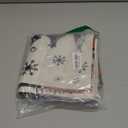 AVOIN colorlife Merry Christmas Joy Xmas Trees Red Throw Pillow Covers, 18 x 18 Inch Christmas Winter Holiday Cushion Case Decoration for Sofa Couch Set of 4