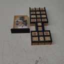 Wooden Royal Game of UR,Ancient Strategy Board Game for 2 Players,Beautifully Designed Board with Storage Drawers,Over 4500 Years Old (Orange)