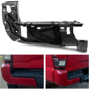 HECASA Rear Bumper Outer Extension Insert Bracket Driver Side LH Compatible with Tacoma 2016-2023 Replacement for TO1104136