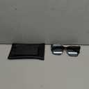 Quay - Womens Sunglasses, Square Lenses with UV Protection, Oversized Sunglasses (Wide Awake, Black)