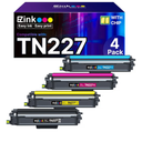 E-Z Ink TN227 Compatible Toner Cartridge Replacement for TN-227BK/C/M/Y High Yield Brother TN227 TN227BK TN223 to use with HL-L3270CDW HL-L3230CDW HL-L3210CW HL-L3290CDW MFC-L3710CDW (4 Pack)