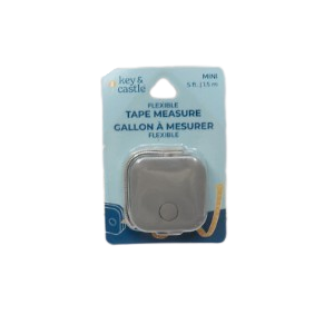 Key and Castle Flexible 5 ft mini Tape Measure (7 Pack)