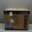 GAMDIAS White RGB Gaming ATX Mid Tower Computer PC Case with Side Tempered Glass Panel and a Magnetic Dust Filter & 3 Built-in 120mm ARGB Fans