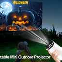 Magcubic Mini Portable Projector - 4K & 1080P Support, WiFi6 & Bluetooth 5.4, Auto Horizontal Correction, 180 Rotatable, Outdoor Movie Compatible with Phone
