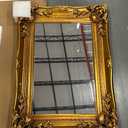 Antique Wall Mirror, 29.1'' x 21.2''Vintage Baroque Mirror with Ornate Frame, Gold Mirror Decorative for Entryway, Living Room, Bathroom