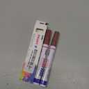 Brown Paint Markers, 2 Pack Oil-Based Waterproof Quick Dry Permanent Paint Pen Set for Rocks Painting, Wood, Fabric, Plastic, Canvas, Glass, Mugs, Metal, Tire, Stone, DIY Craft