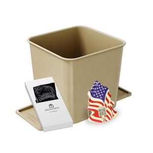 Car Trash Can Leakproof Compact Garbage Bin w/Stability Flap, Anti-Slip Base, Portable Trash Holder for Cars, Trucks, SUVs, Minivans, Auto Organizer with Trash Bags (Mocha, Small) Car Trash Can Leakproof Compact Garbage Bin w/Stability Flap, Anti-Slip Base, Portable Trash Holder for Cars, Trucks, SUVs, Minivans, Auto Organizer with Trash Bags (Mocha, Small)