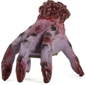 Halloween Animatronics Crawling Zombie Hand Decorations - Sound Activated with Creepy Sound, Scary Move Haunted House Holiday Severed Hand Decor Horror Prop for Indoor/Outdoor, Yard Lawn