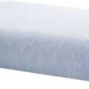 Memory Foam Pillow Neck Thin Pillow for Pillow(50x30cm Blue)