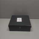 Modatope Knee High Boots for Women Pointed Toe Chunky Heel Tall Boots Side Zipper Fall Long Boots (Brown)