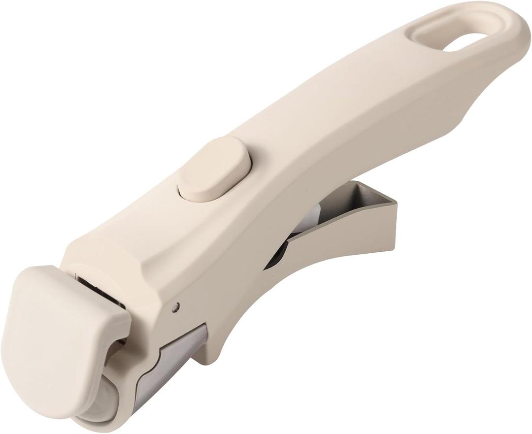 Wayona Removable Handle for Pots and Pans - Universal Detachable Pan Handle Replacement - Heat-Resistant Plastic, Stainless Steel, Silicone - Cream White