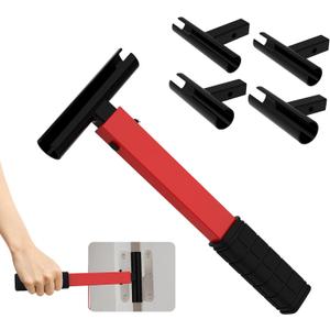 Door Hinge Adjustment Tool, 4 in 1 Hinge Gap Adjusting Wrench for Residential and Commercial, Hinges Bender Tools Adjustable Door Hinge Wrench