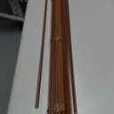 Cordless Room Darkening Mini Blind - 46 Inch Width, 64 Inch Length, 1" Slat Size - Mahogany- Cordless GII Deluxe Sundown Horizontal Windows Blinds for Interior by Achim Home Decor