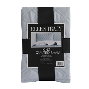 Ellen Tracy™ Solid Single King Quilted Sham