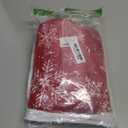 HCORA Christmas Fitted Sheet with Pillow Cases, 100% Brushed Microfibre Deep Pocket Fitted Bottom Sheet, Ultra Soft, Shrinkage and Fade Resistant, Full Size (07# Snowflakes)