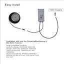 Voswitch Poolexa SS0650X 6 inch Small LED Color Inground Pool/Spa Light for Wet Niche with 50 Foot Cord (Controller Included)