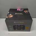 West Bend Timeless 4-Slice Toaster with 7 Browning Levels, Bagel/Waffle/Defrost Settings, High-Lift Lever, Anti-Jam, Easy-Clean Crumb Tray, 4-Slice, Blue/Gold