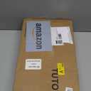 TUTOTAK Small End Table with Charging Station, Narrow Side Table with USB Ports and Outlets, Skinny Sofa Table, Slim Nightstand, Living Room, Bed Room, Black TB01BK060 (2-Tier7.9"D x 15.8"W x 22.5"H)