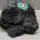 PetAmi Waterproof Dog Blanket for Large Dog, Queen Size Calming Pet Blanket Couch Cover Protector, Sherpa Faux Fur Cat Throw for Sofa Furniture Bed, Soft Fluffy XL, 90x90 Tie-Dye Black