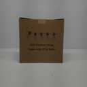 Brightever Outdoor String Lights, 25FT Patio Lights with 13 ST38 LED Edison Bulbs (1 Spare), Waterproof Connectable String Lights for Outside, Dimmable Hanging Light for Backyard Porch Decor, Black