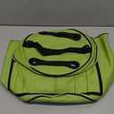 Stitch Happy Yarn Storage Bag: 7 Pocket Knitting & Crochet Bag, Green