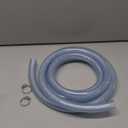 High Pressure Braided Clear Flexible PVC Tubing 5/8" ID, 10ft