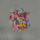 homeemoh 50 Pcs Zipper Pulls for #3 Nylon Coil Zipper Metal Zipper Sliders for Sewing Accessories DIY Crafts, Mix Color