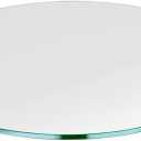 32 inch Round Glass Table Top - Tempered - 1/4" Thick Glass Surface, Safe Flat Polished, Multipurpose for Dining Table, Patio, Coffee and End Table