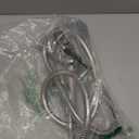 Filtered Shower Head with Handheld, High Pressure 10-Spd Detachable Chrome Showerhead with Stainless Hose, Water Softener Filter Beads for Hard Water - Remove Chlorine, Reduce Dry Itchy Skin (Silver)