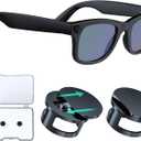 Adjustable LED Light Blocking Covers for RayBan Meta Wayfarer, Skyler, Headliner(Gen2), Oakley Accessories, Meta Glasses Light Cover, Easy Block Light When Recording, 2 Pack