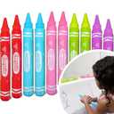 Crayola Scented Body Wash Pens, 10 Pack Washable Bath Paint in Assorted Colors, Non-Toxic for Toddlers and Kids Bath time Fun