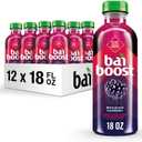 Bai Boost Buka Black Raspberry, Antioxidant Infused Beverage, 18 fl oz bottle (Pack of 12) (EXP 03/17/26)
