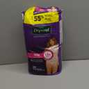 Depend Night Defense Adult Diapers, Incontinence & Postpartum Bladder Leak Underwear for Women, Disposable, Overnight, Medium, Blush, 24 Count