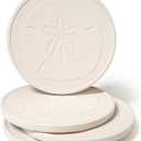 CoasterStone Absorbent Sand Dollar Drink Coasters 4.25" Width 2Pcs