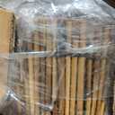 2 Pack Natural Reed Fence,3.3FT X 16.4FT Bamboo Fencing Privacy Reed Screening for Outdoor, Gallery, Restaurant, Hotel, Patio (Brown)